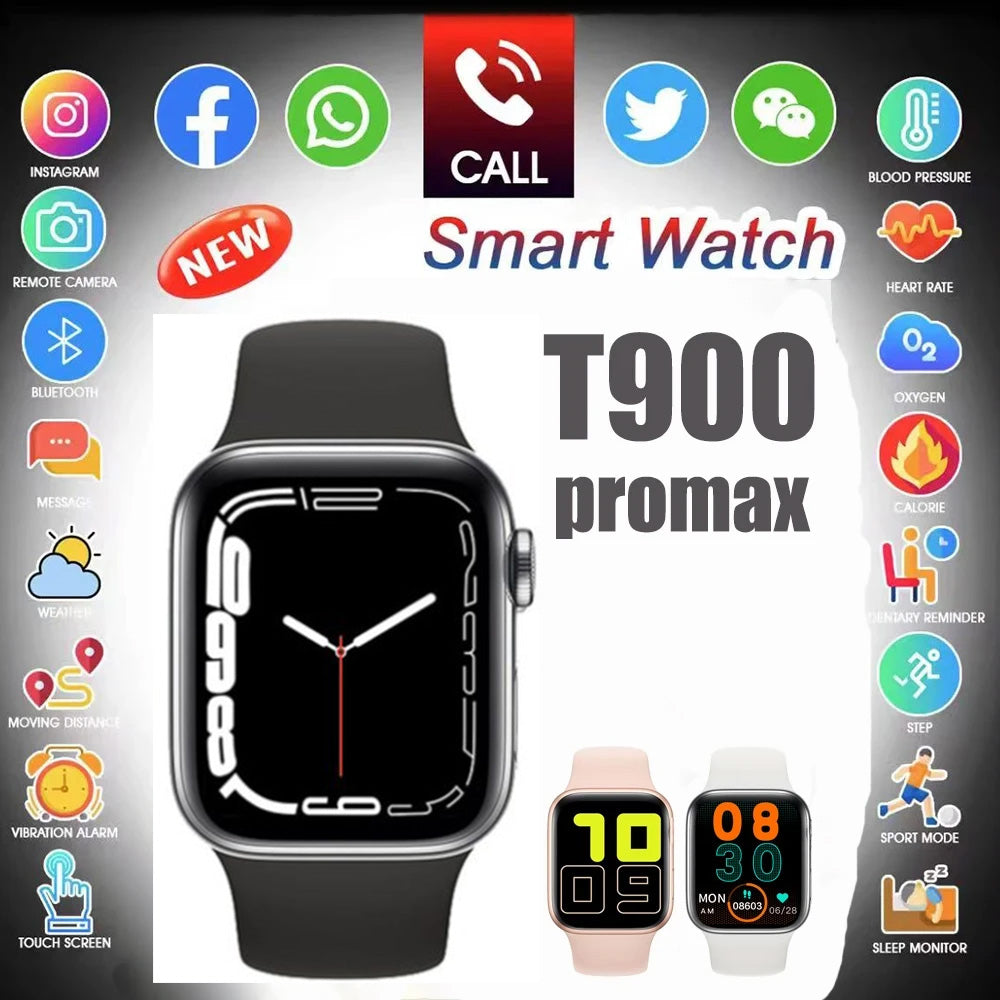 Heart Rate Blood Oxygen Detection Smart Watch Answer Call Sport Fitness Tracker Custom Dial Smartwatch Men Women Gift For Apple Android Phone