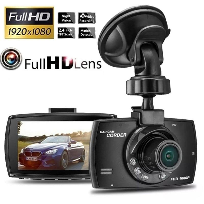 G-sensor Car DVR Dash Camera Full HD 1080P 2.2 inch Loop Recording Night Vision Wide Angle Dashcam Driving  Video Recorder Registrar