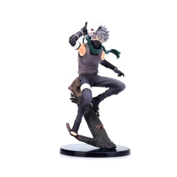 Japan Cartoon Character PVC Figure Model Naruto Kakashi Hatake Action Figure Toy (Dark Side Version) 24cm