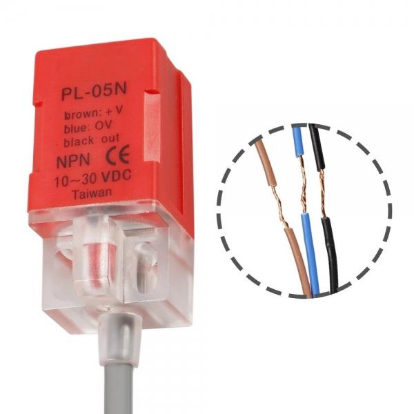 PL-05N 5mm NPN Inductive Proximity Detection Switch Out DC10-30V Normal Open