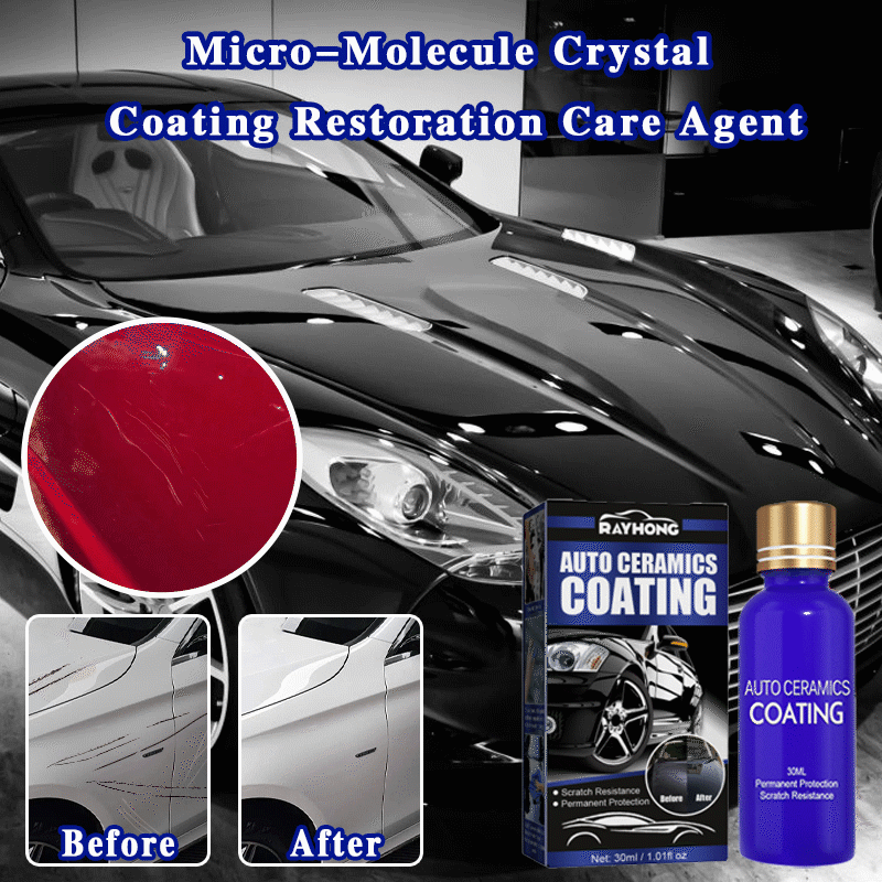 1/3/5Pcs Car Paint Repair Polishing Coating Micromolecular Crystal Coating Repair Care Agent