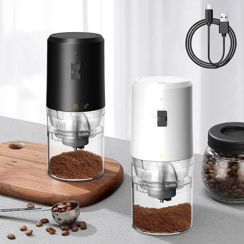 Electric Coffee Grinders Portable Coffee Beans Mill Grinder Ceramic Grinding Core with USB Charge for Kitchen Machines