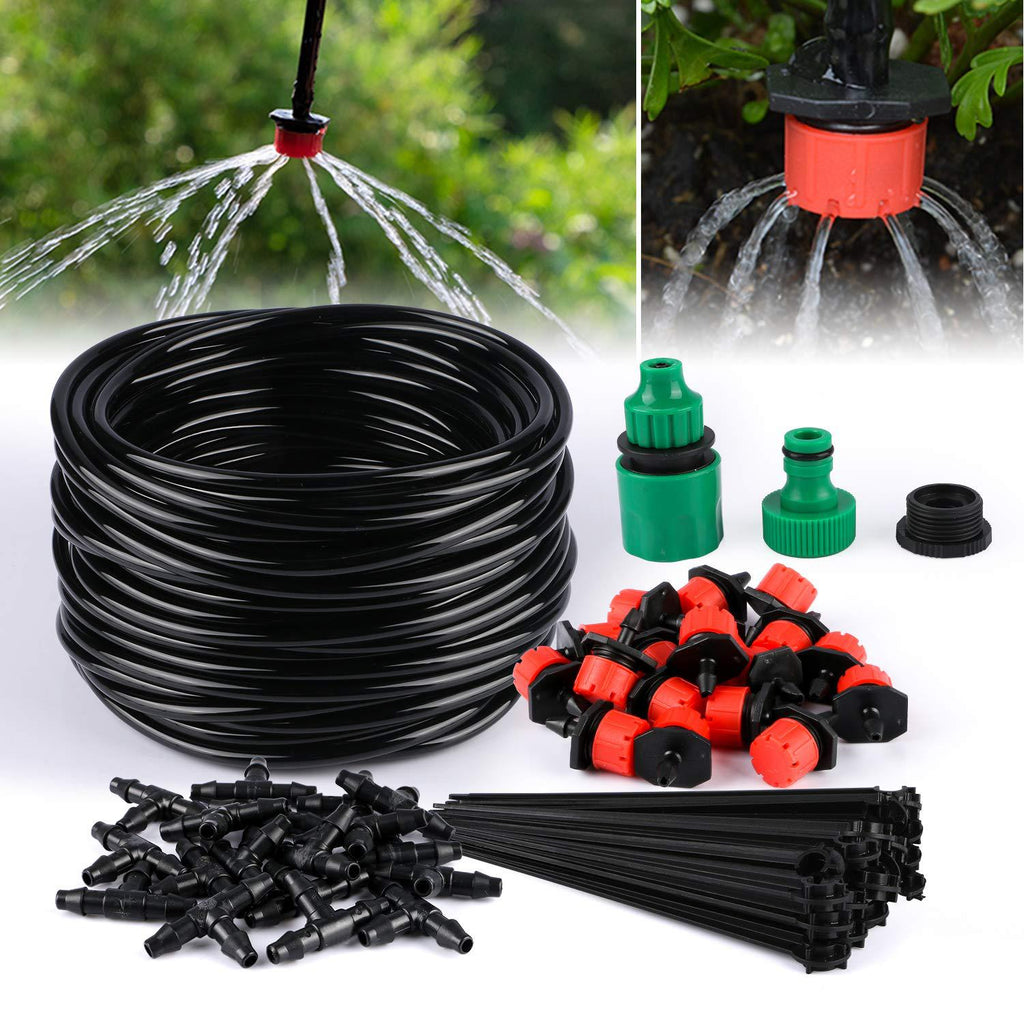 5-25 Meters Hose Adjustable Dripper DIY Micro Drip Irrigation System Automatic Irrigation System Garden Auto Water Sprinklers Nozzles Kit
