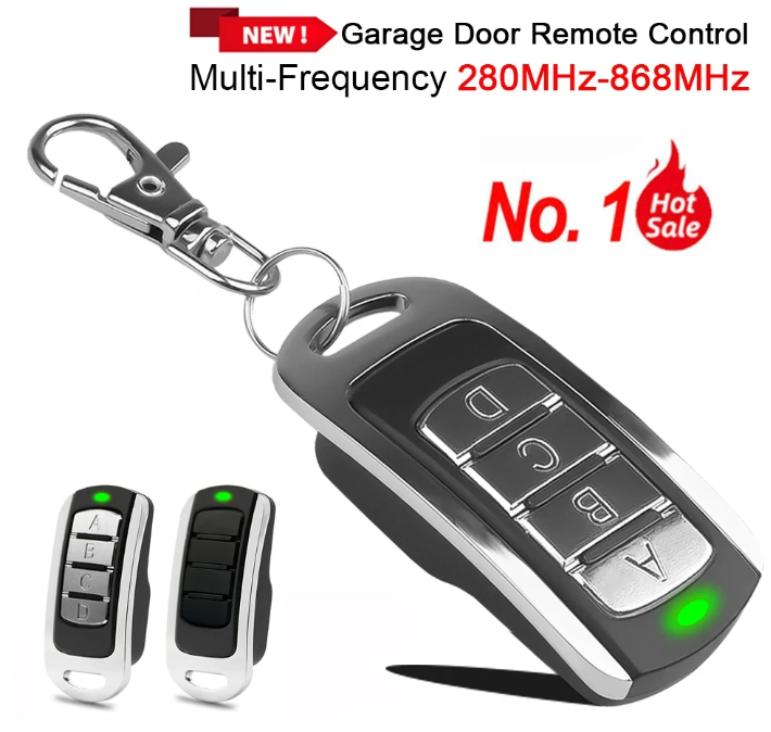 4 in 1 Multi-frequency 280mhz-868mhz Remote Key Duplicator  Fixed Rolling Code Control Duplicator Universal Key