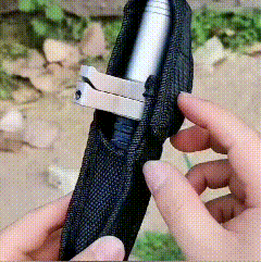 Titanium Enhanced Automatic Retractable Self-Defense Hiking Stick
