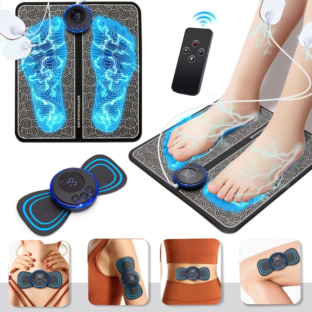 Electric Foot Massager Relaxation Treatment and Professional Muscle Massager Back and Neck Massager Electric Massage Machine