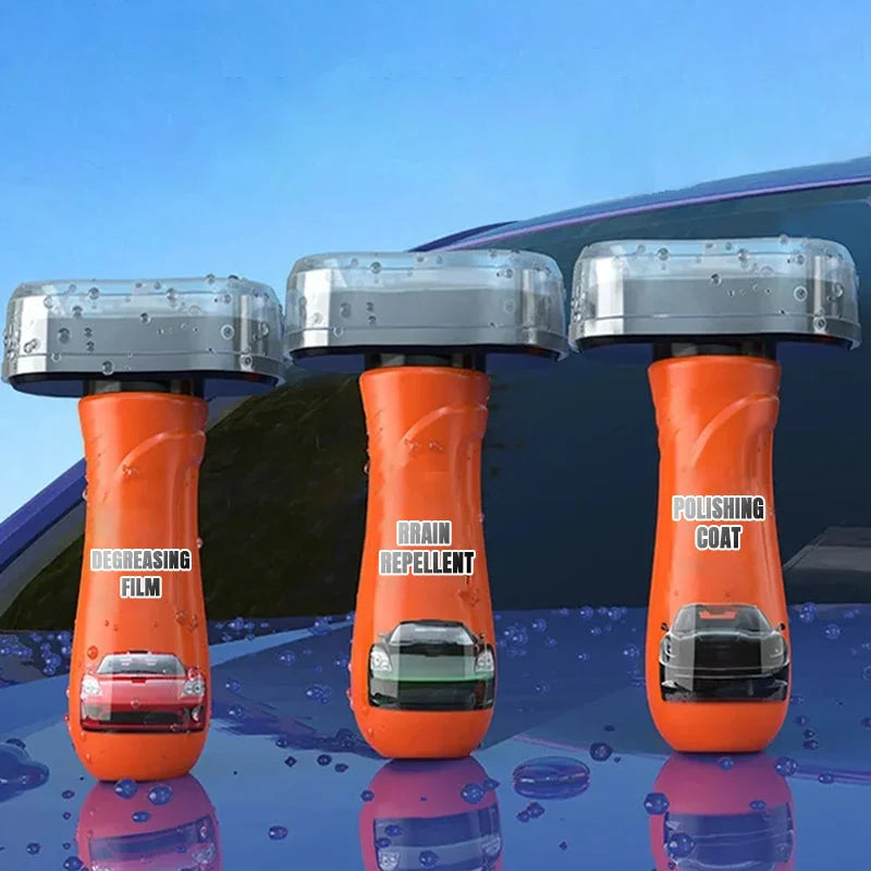 Car Cleaning 3Pcs Set Rain-repellent Fog Protection & Oil removal & Paint Coating