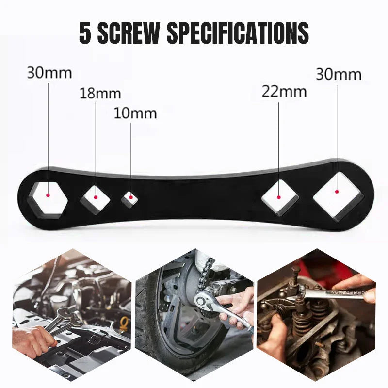 Multifunctional Square and Hex Screw Removal Wrench High Quality and Durable