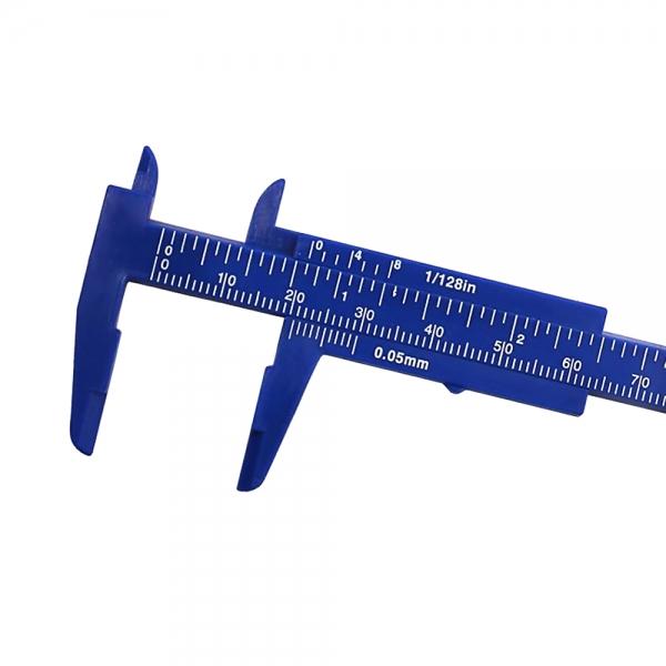 0-80mm Double Scale Mini Tool Vernier Caliper Blue