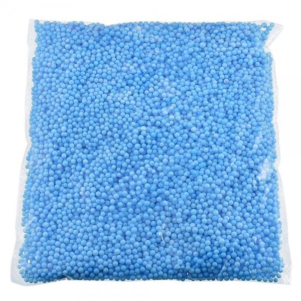 2.5-3.5mm DIY Slime Foam Balls Accessories Styrofoam Bead Balls Lake Blue