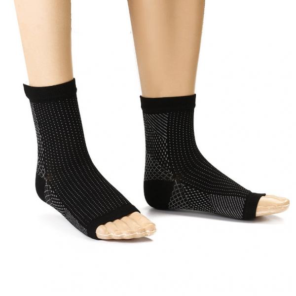 1 Pairs Ankle Support Compression Sock Sleeve Sport Anti Fatigue Foot Guard Brace - Women 42-46