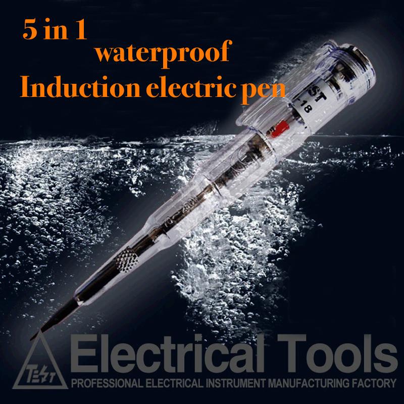 New 5in1 Waterproof Electric Pen Detection Circuit Breakpoint Detection Induction Tester