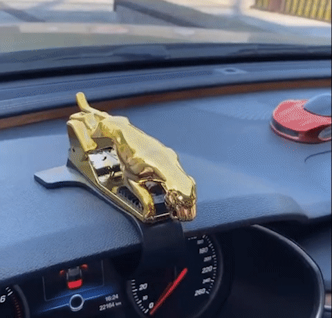 360° Rotation Car Leopard Phone Holder