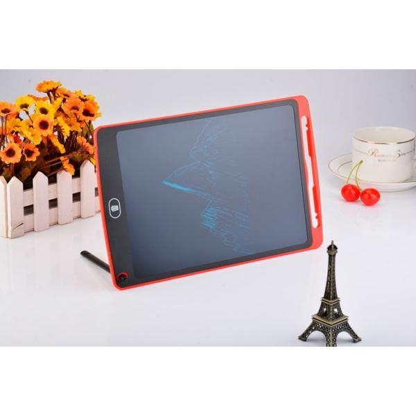 10 Inch LCD Writing Tablet Digital Graphic Tablets Electronic Handwriting Pads Drawing Board and Pen for Kids Children Red