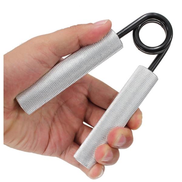 100LB-350LB Stronger Man Dynamometer Wrist Muscle Strength A-Type Handle Grips Exerciser Training Silver