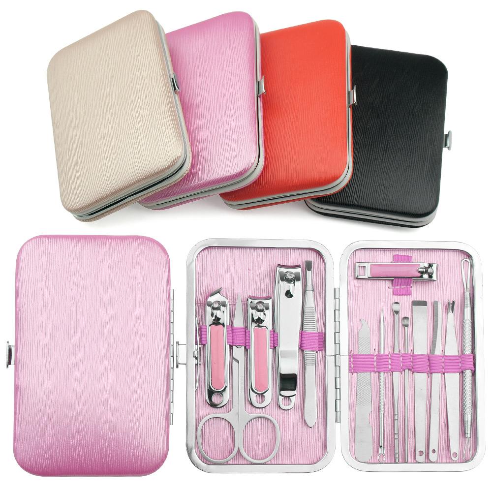 14 Piece Set Manicure Manicure Tool Set Nail Clippers Trim Large Nail Clippers Set