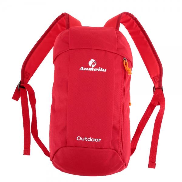 10L Outdoor Unisex Sports Bag Gym Fitness Bag Leisure Backpack Red