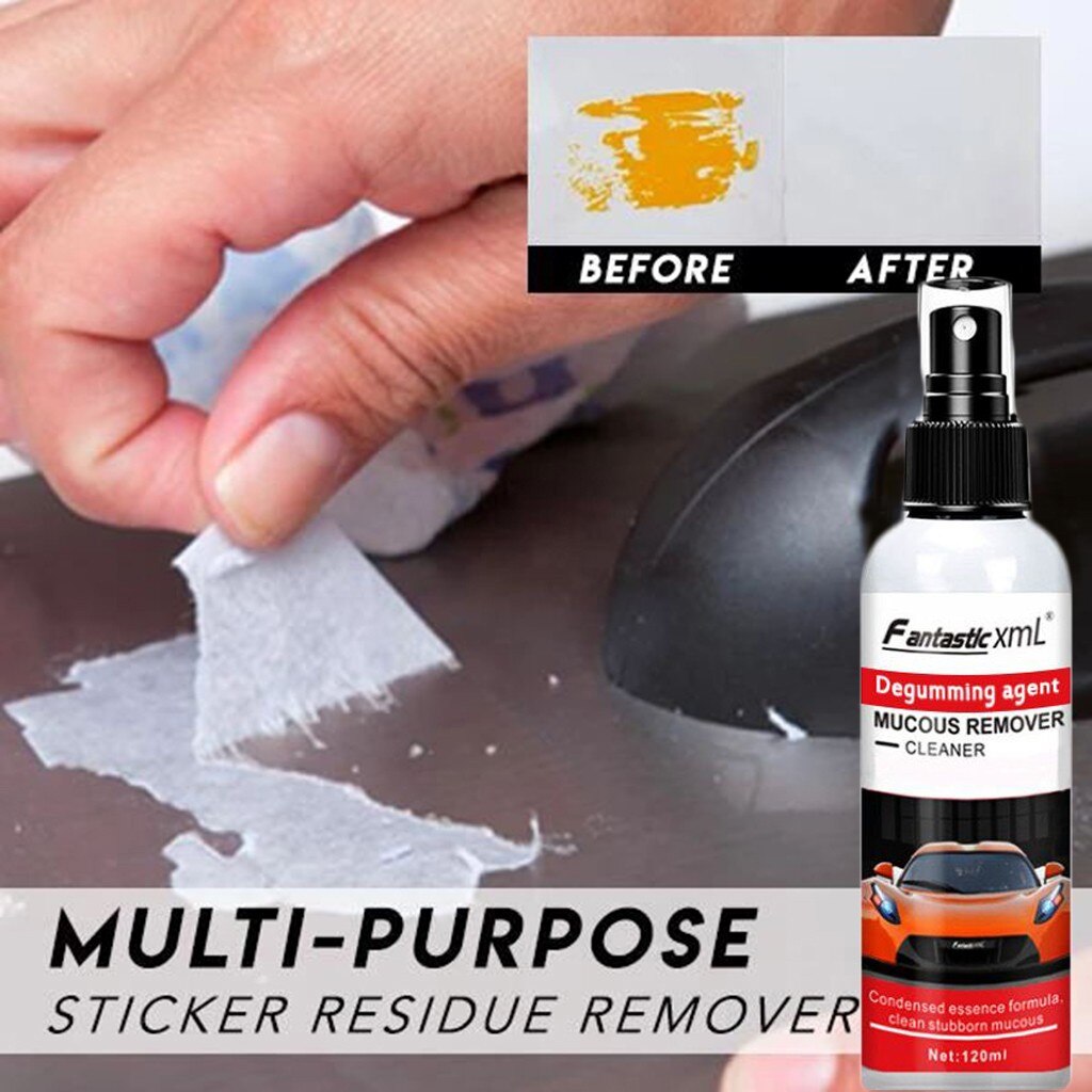 120ml Multi-purpose Sticker Residue Remover Sticky High Efficient Cleaning Degumming Agent for Glass Film Paster Powerful