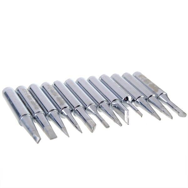 12pcs 900M-T Series Solder Iron Tips for Electronic Soldering Iron welding tips