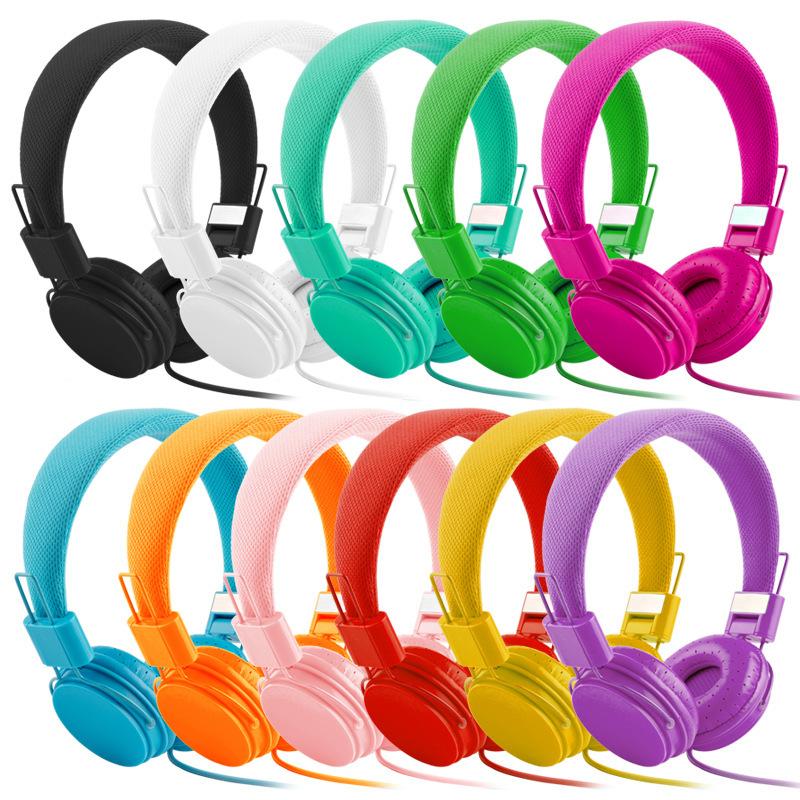 New EP05 Folding Fashionable Head-mounted Wire-Controlled Color Wired Headphone Earphone Gift