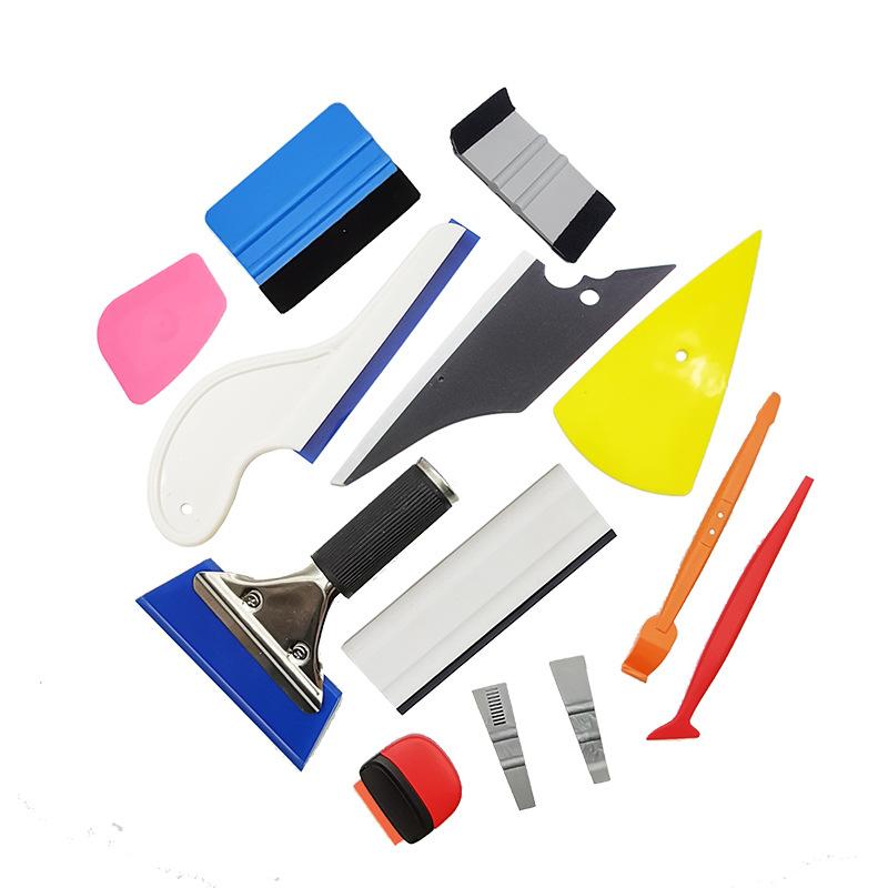 Car Window Tint Vinyl Film Install Wrapping Tools Micro Squeegee Knife Kit Car Color Film Kit Car Accessories