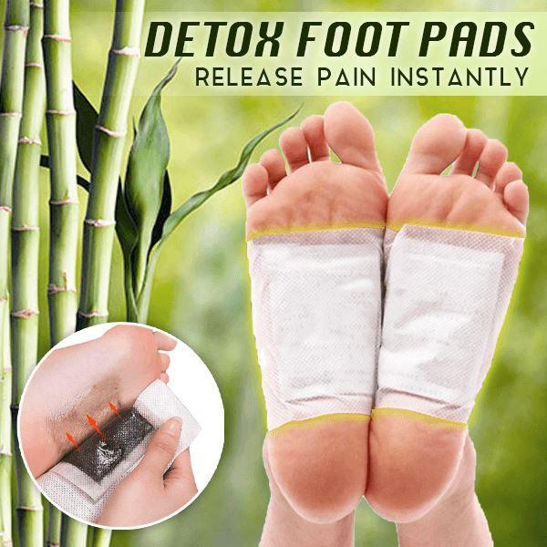 10pcs Detox Foot Patches Detoxify Toxins Foot Pads Deep Cleansing Adhesive Feet Care Patch Keep Fit Foot Care