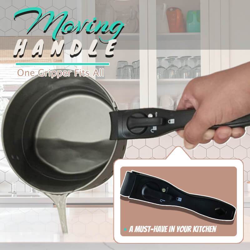 Moving Replaceable Pot Handle Anti-Scalding Handle Cookware