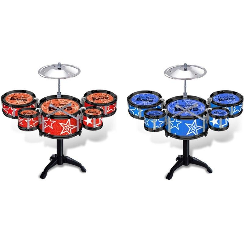 Children's Jazz Drums Boys Early Education Educational Toys Exercise Musical Instrument Drum Sets For Children Gift