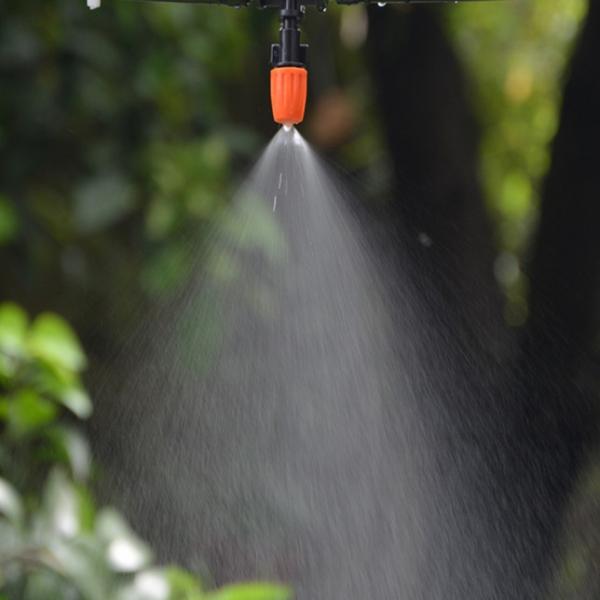 20m Hose 25pcs Adjustable Spray Dripper DIY Micro Drip Irrigation System