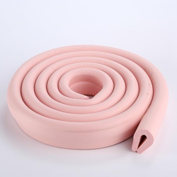 2m U-Shaped Baby Table Corner Protector Edge Protective Strip - Pink