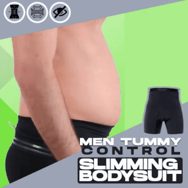 Tummy Control Slimming Bodysuit Shaper For Gentlemen