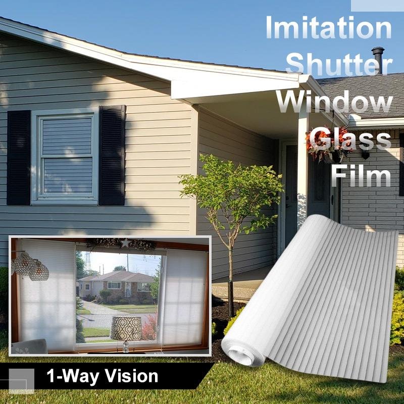 Imitation Shutter Window Glass Film