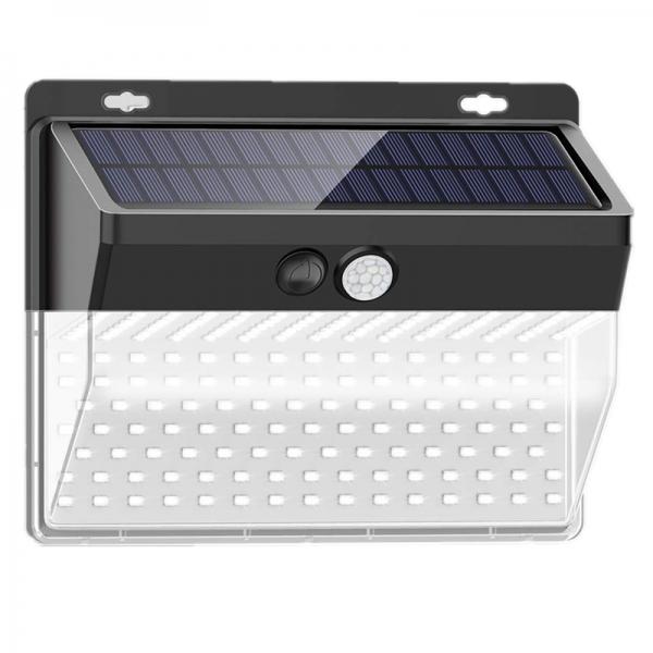 206 LED Outdoor Sensor Solar Light Integrated Waterproof Garden Wall light