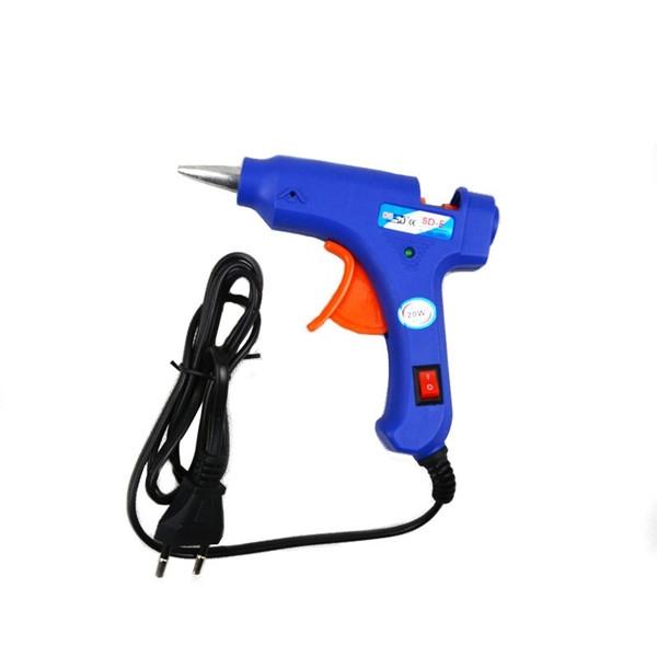 20W Professional High Temp Heater Hot Glue Gun Repair Heat Tool Blue