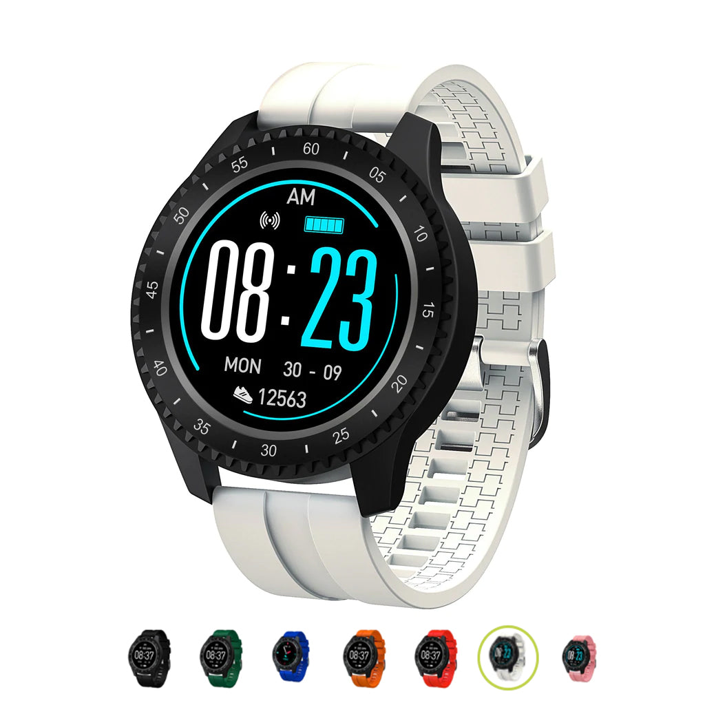 F17 Heart Rate Blood Pressure Blood Oxygen Sleep Monitoring Waterproof Smart Watch Men Women IP68 Fitness Tracker Full Touch Smart Watch