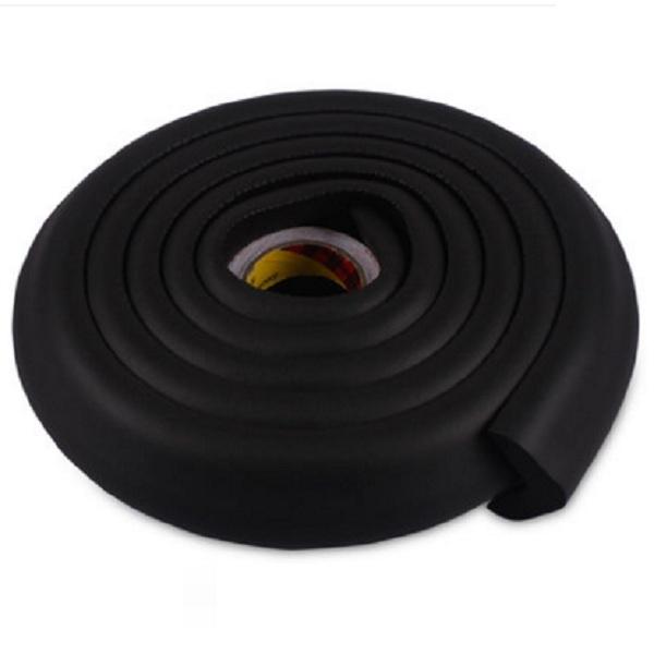 2m Thickening Version Kid Safety Protective Cushion Table Edge Corner Black