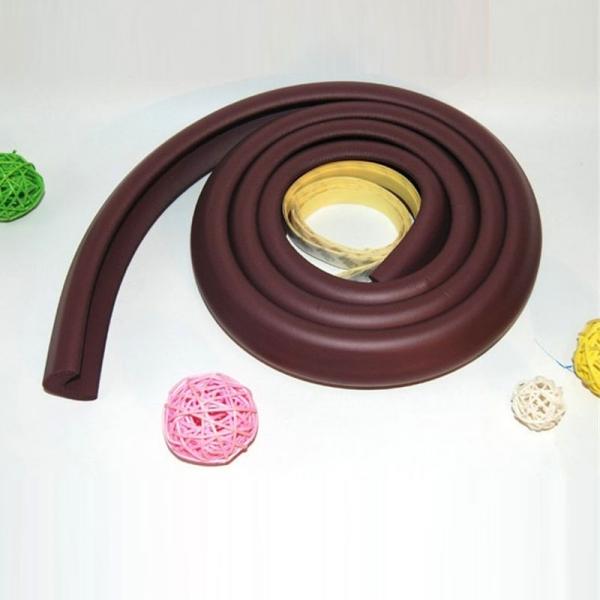 2m Thickening Version Kid Safety Protective Cushion Table Edge Corner Brown
