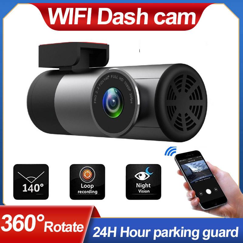 Dash Cam WIFI FULL HD 1080P Super Mini Car Camera DVR Wireless Night Version G-Sensor Driving Recorder