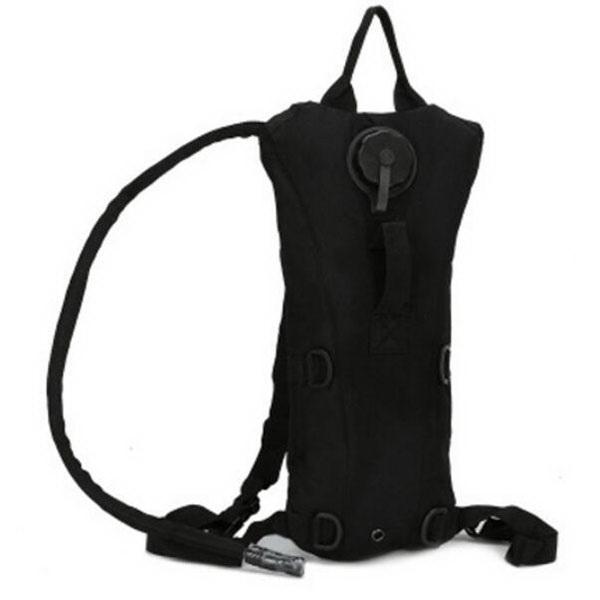 3L Capacity Water Bladder Hydration Backpack for Cycling Hiking Climbing Traveling Black