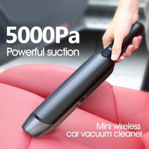 Handheld Wireless Vacuum Cleaner Rechargeable Cyclone Large Suction Car Vacuum Cleaner Cordless Wet/Dry Auto Portable for Car Home Office