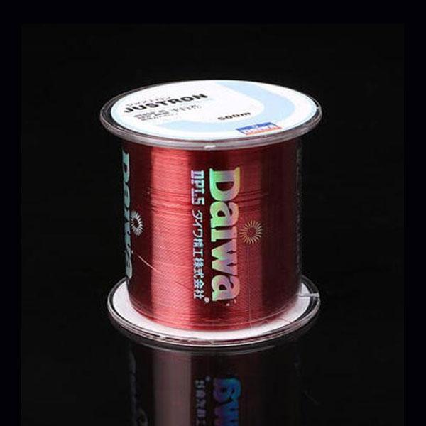 500m Nylon Monofilament Fishing Line Number 2.5 - Claret Red
