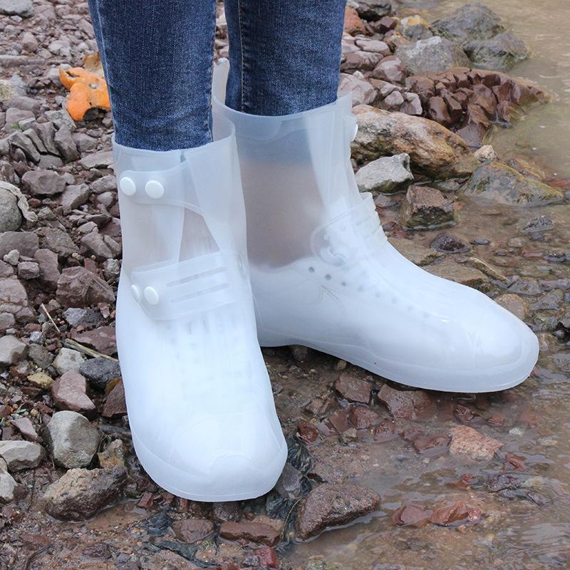 Waterproof Shoe Covers Fashion Rain Boots Men/women Outdoor Non-Slip Silicone Shoe Covers
