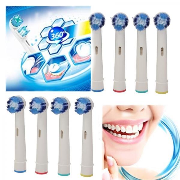 4pcs/8pcs/12pcs/16pcs/20pcs Universal SB-20A Replacement Electric Toothbrush Head for Oral-B White