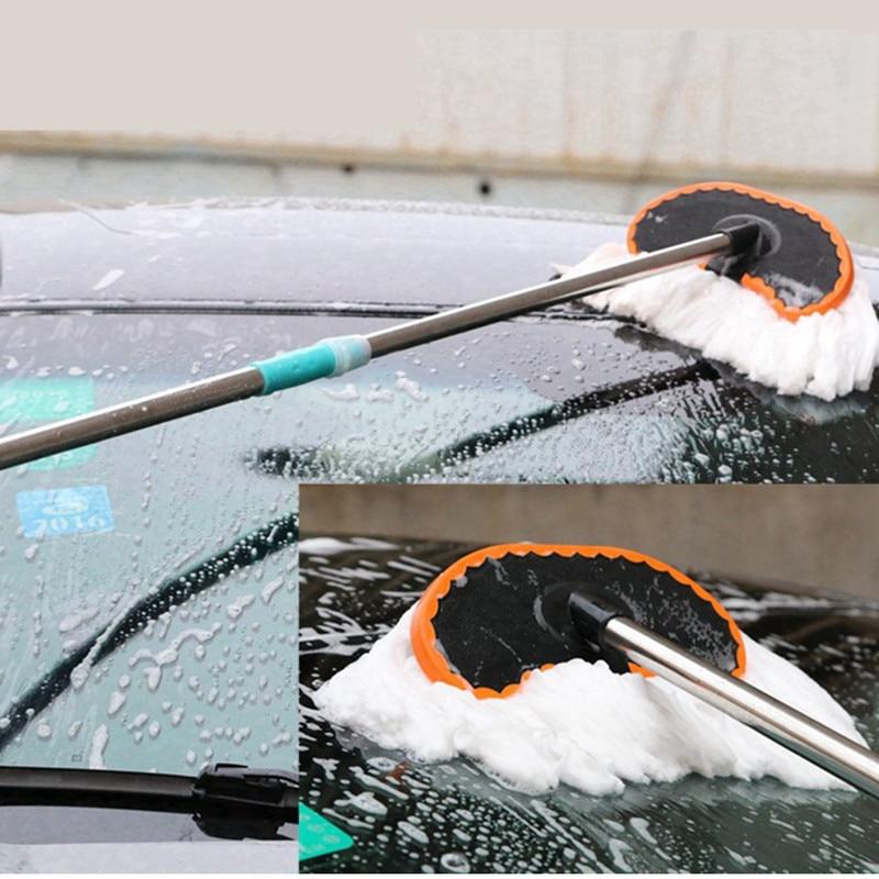 Adjustable Car Wash Brush Wiping Mop Car Cleaning Tool Supplies Cloths Brushes Automobiles Washing Brushes Car Cleaning Products