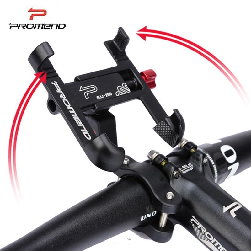 Aluminum Alloy Bike Mobile Phone Holder Adjustable Bicycle Phone Mount Anti-skid Mtb Phone Stand Road Cycling Accessories