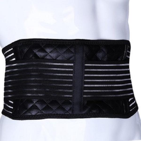 Aolikes Far Infrared Magnetic Waist Support Belt Black XL