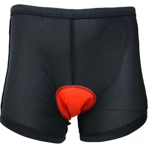 Arsuxeo H001 Cycling Boxers Underpants with Silicone Pads Bike Bicycle Outdoor Biking Riding Clothes Black XXXL
