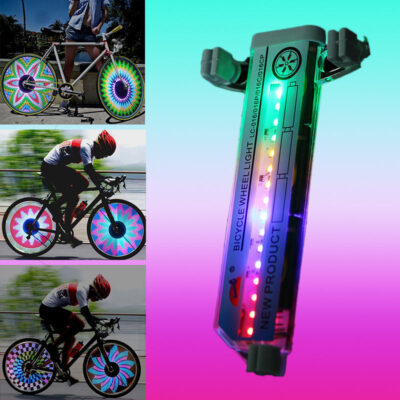 3D Bicycle Spoke Led Lights Bicycle Wind Fire Wheel Light