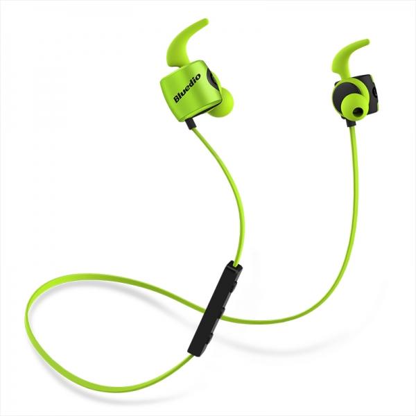 Bluedio TE Bluetooth Headset Sport Wireless In-ear Headphone Green