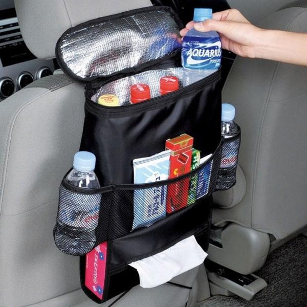 Auto Seat Back Organizer Cooler & Heat-Preservation Bag